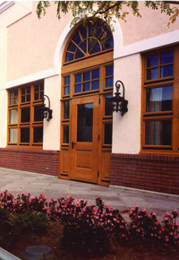 African Mahogany doors